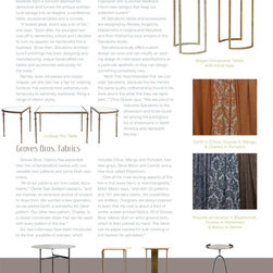 Magazine Features - Side Tables And End Tables