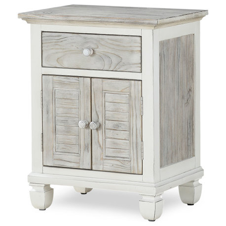 Islamorada 1-Drawer/2-Door Nightstand