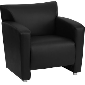 HERCULES Majesty Series Black Leather Chair