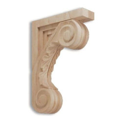 Legacy Artisan 13 Inch Acanthus Bracket Corbel - Brackets