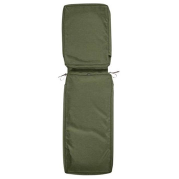 Patio Chaise Lounge Cushion Slip Cover-3" Thick-Heavy Duty Patio Cushion