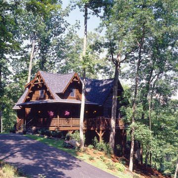 Blue Ridge Mountain Log Cabin