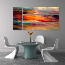 Abstract Prints on Aluminum - Artwork