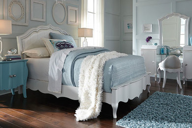 Transitional bedroom photo in Other