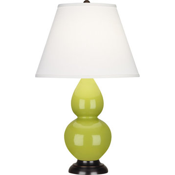 Small Double Gourd Accent Lamp, Apple
