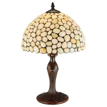 19H Agata Opal Table Lamp