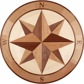 Brant Point Wood Medallion, 21" Unfinished, 5/16" Thick