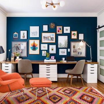 Modern Eclectic Office