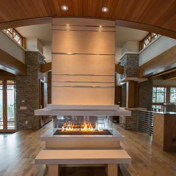 Custom Gas Firepalce