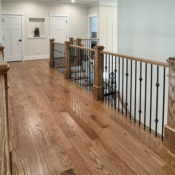 Project #117 | Custom Twist on a Classic L-Shaped Stair