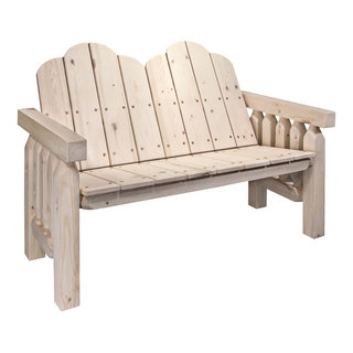 Montana Woodworks MWHCDBV Homestead Clear Exterior Finish Deck Bench