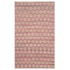 Safavieh Cape Cod Collection CAP820 Rug, Maroon/Natural, 3'x5'