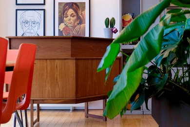 Inspiration for an eclectic living room in Manchester.