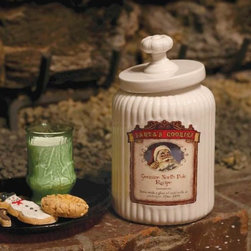 Santa Claus Cookie Jar - Christmas Decorations