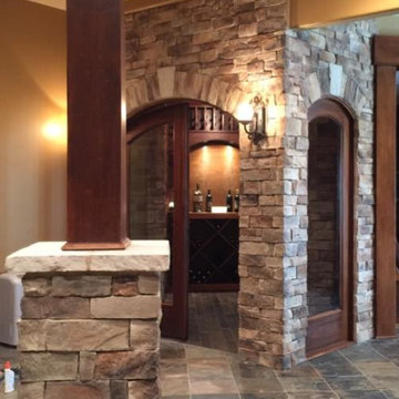 Bucyrus Basement Wine Cellar Transformation