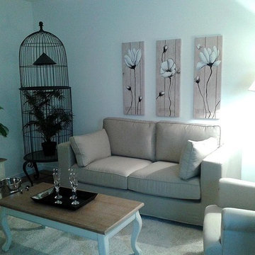 Décoration et ameublement d'un appartement à Ecquevilly (78)