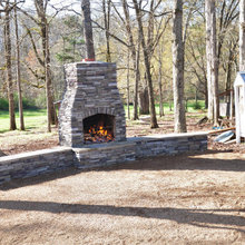 Outdoor Fireplace