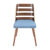 lumisource Trevi Dining Chair, Blue