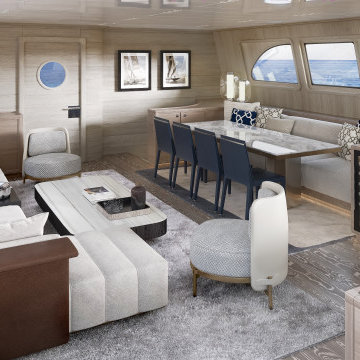 Yacht interior design