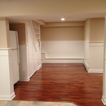Transitional Basement in Ridgefield, CT