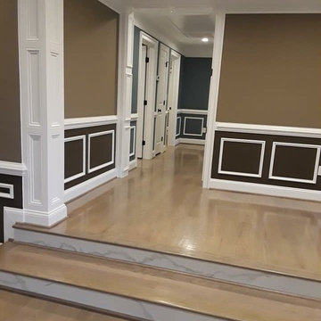 New carpentry and paint job