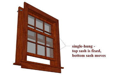 Single-Hung and Double-Hung Windows