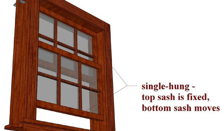 Single-Hung and Double-Hung Windows