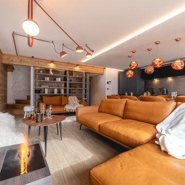 Duplex familial en montagne