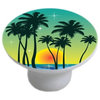 Tropical Sunset Ceramic Cabinet Drawer Knob