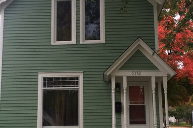 Transitional exterior home photo in Minneapolis