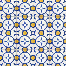 Yellow Stratis Cement Tile - Wall And Floor Tile
