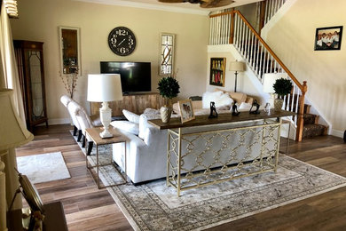 Example of a living room design in Miami