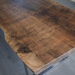 Live Edge Black Walnut Dining Table - Products