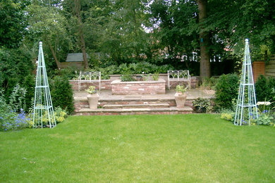 Photo of a traditional garden in Cheshire.