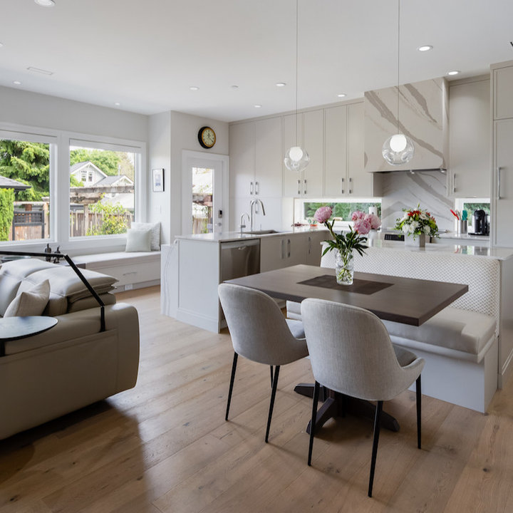 75 Beautiful Small Open Plan Kitchen Ideas and Designs - January 2025 ...