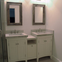 Limestone Countertops and Custom Sinks - Kitchen Countertops