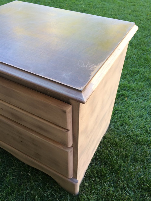 Refinishing nightstand