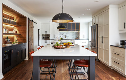 Stickybeak of the Week: A Stylish New Look for an Eat-In Kitchen