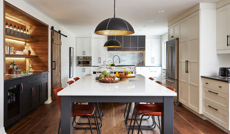 Stickybeak of the Week: A Stylish New Look for an Eat-In Kitchen