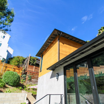 Modern rain gutters -Hollywood
