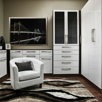walk in master closet