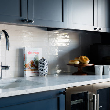 Coastal Blues Kitchen Renovation