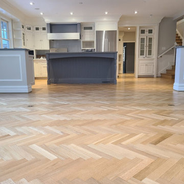 Herringbone White Oak Floor