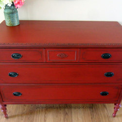 Custom Red Buffet - Products