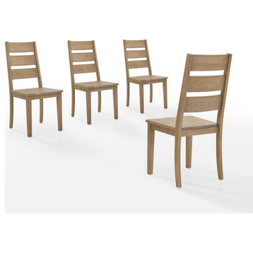 Joanna 4, Piece Ladder Back Dining Chair Set, 4 Chairs