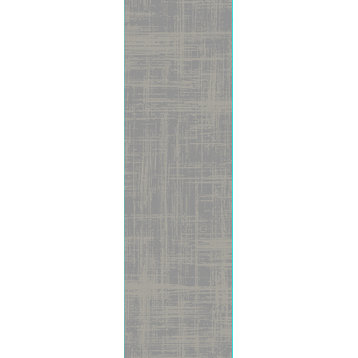Dynamic Rugs Unique 4050 Contemporary Rug, Beige Taupe, 2'2"x7'7" Runner