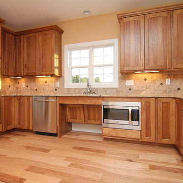 Accessible kitchen cabinets