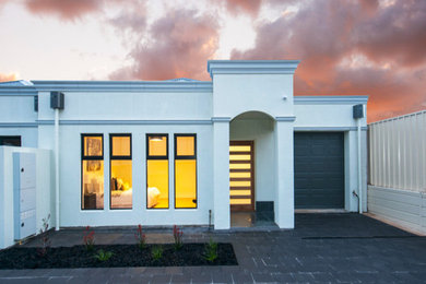 This is an example of a contemporary entryway in Adelaide.
