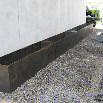 Custom Outdoor Metal Planters