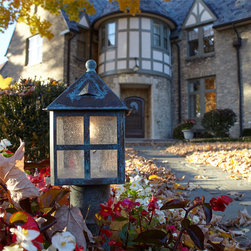 Path Lights for Period Tudor Home - Path Lights